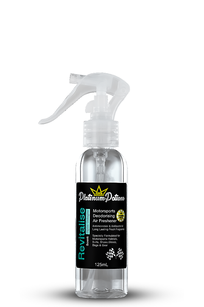 Platinum Potions "Revitalise" for Helmets, Riding Gear and Motorsports Apparel 125ml