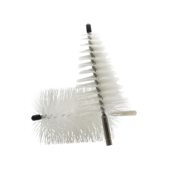 Swissvax Rotary Wire-Spoke Wheel Brush - Synthetic, White (Pair)