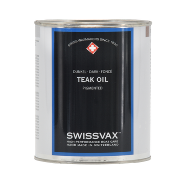 Swissvax Marine TEAK OIL - pigmented with UV protection