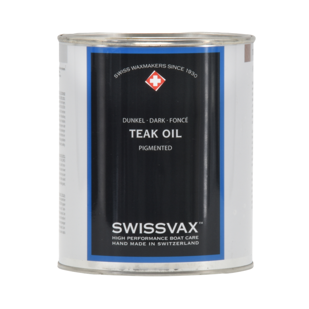Swissvax Marine TEAK OIL - pigmented with UV protection
