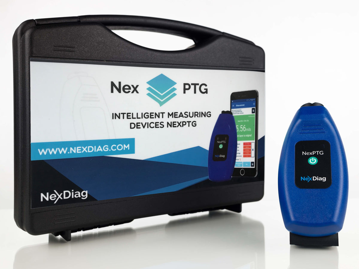 NexDiag Digital Paint Measuring Gauge - PROFESSIONAL (With Reporting Functions)