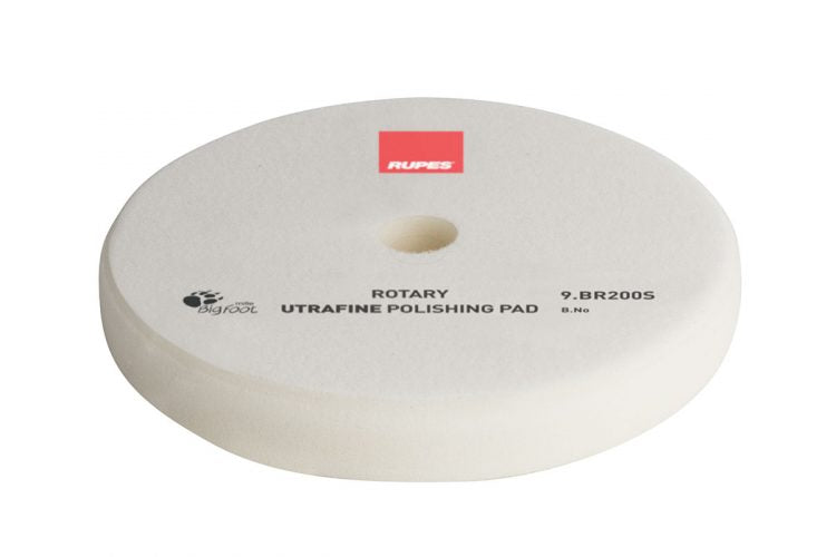 Rupes Rotary Foam Polishing Pad - Ultra Fine - White
