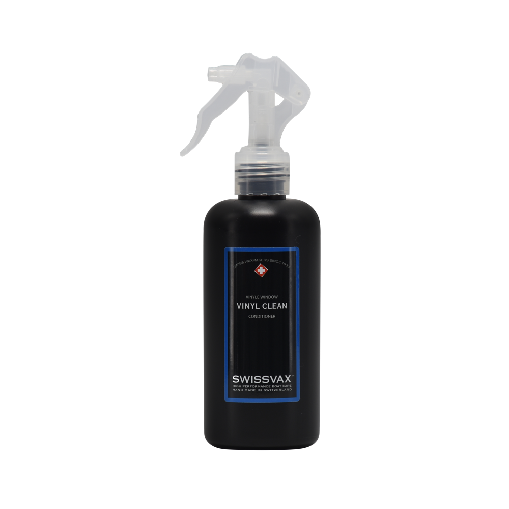 Swissvax MARINE VINYL CLEAN Vinyl Conditioner for clear vinyl windows/screens
