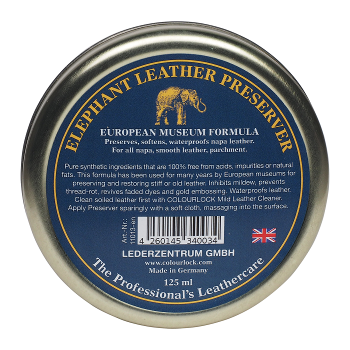 Swissvax Leather Preserver, Museum Formula