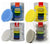 Rupes Ibrid Nano FOAM & WOOL Pads - Blue / Yellow / White
