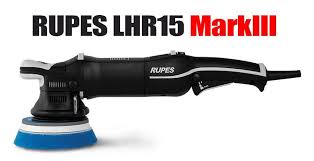 The Detail Warehouse Rupes BigFoot LHR15 Mark III polisher with 125mm backing plate, side view