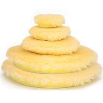 Rupes Bigfoot DA Wool Polishing Pads - Medium Yellow