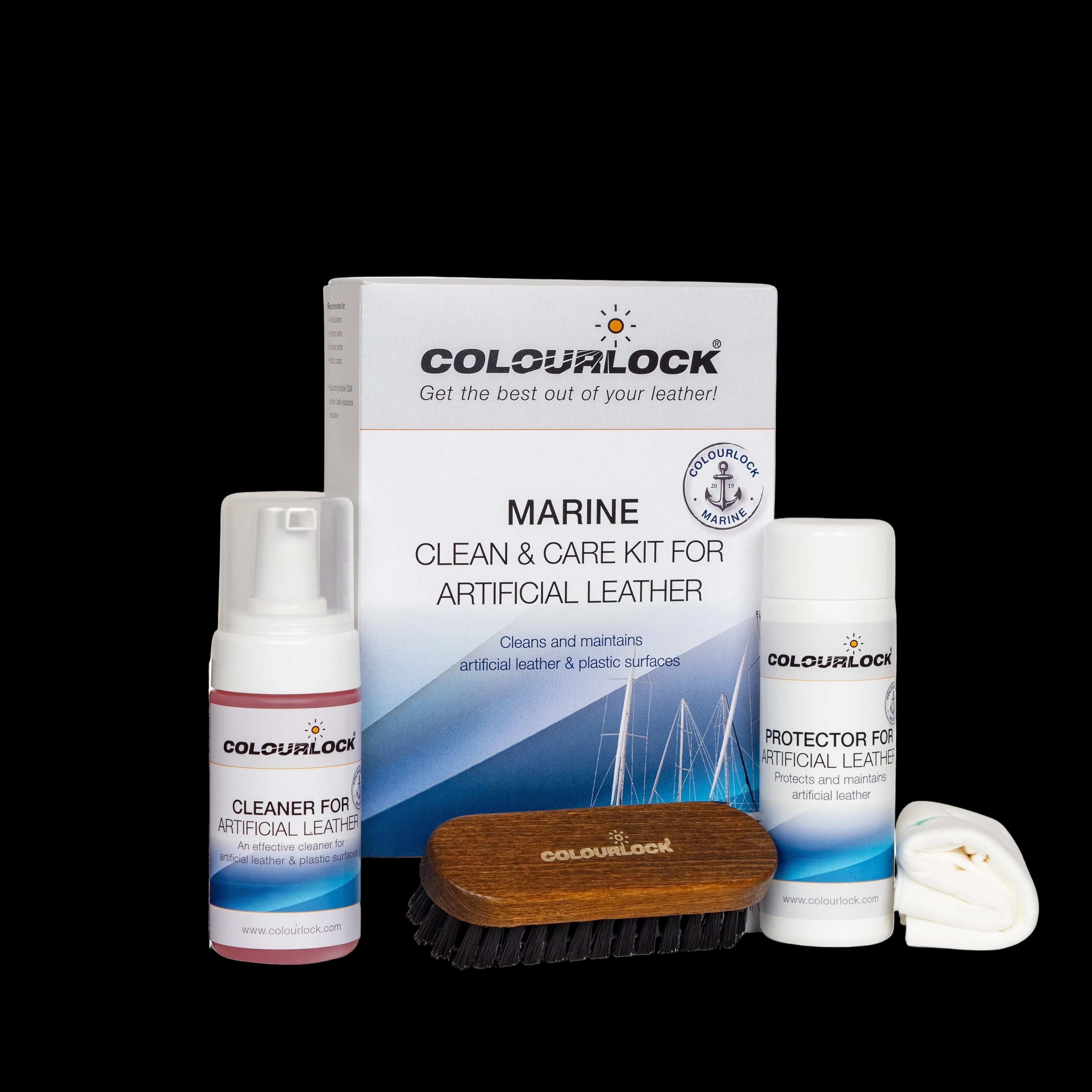 Colourlock "Marine" Clean & Care Kit for Artificial Leather & Vinyl