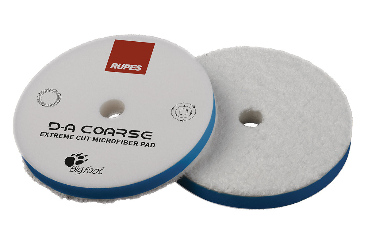Rupes Microfiber Pad - DA-Coarse - Blue
