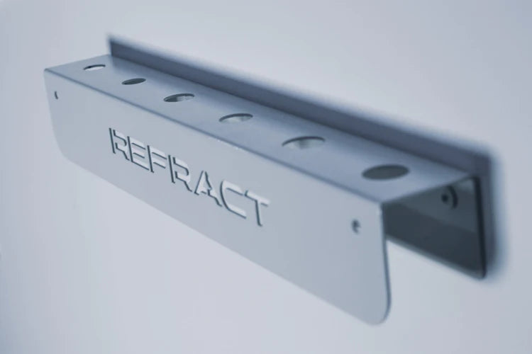 Refract Wall Mount Detailing Brush Rack Storage Holder - 6 Hole