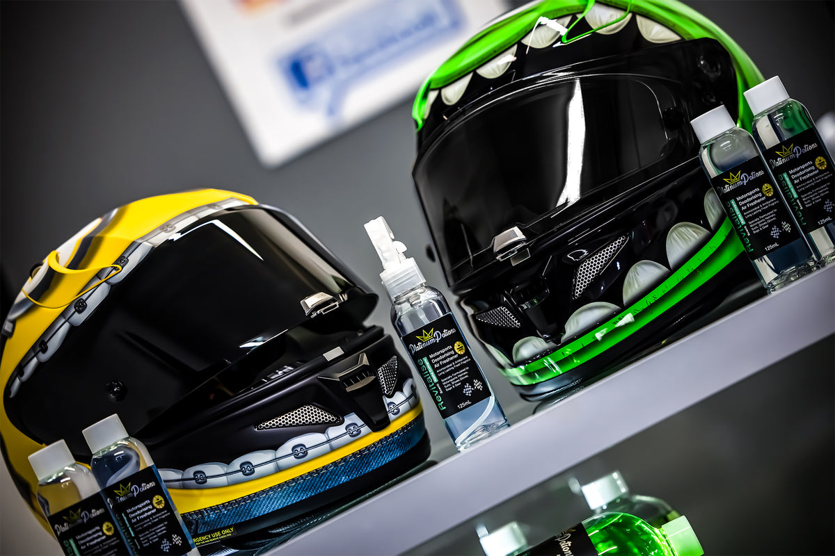 Platinum Potions &quot;Revitalise&quot; for Helmets, Riding Gear and Motorsports Apparel 125ml
