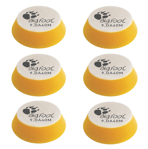 Rupes Ibrid Nano FOAM & WOOL Pads - Blue / Yellow / White