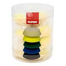 Rupes Ibrid Nano FOAM & WOOL Pads - Blue / Yellow / White