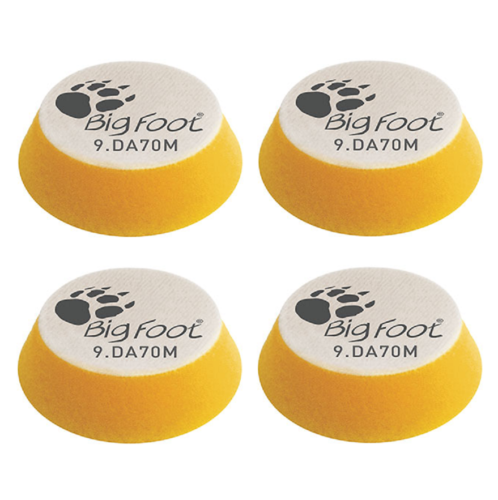 Rupes Ibrid Nano FOAM & WOOL Pads - Blue / Yellow / White