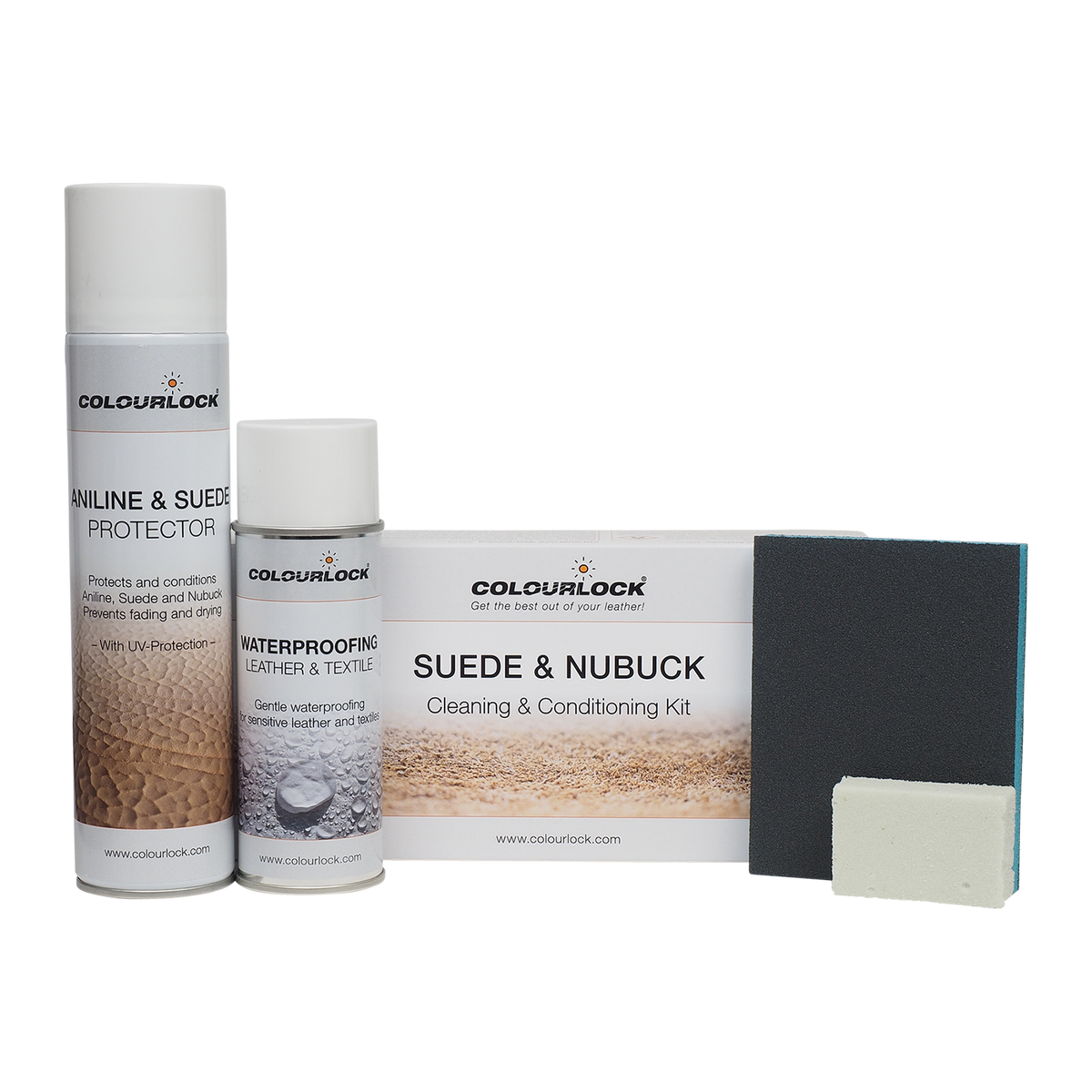 Colourlock Suede &amp; Nubuck Cleaning &amp; Conditioning Kit