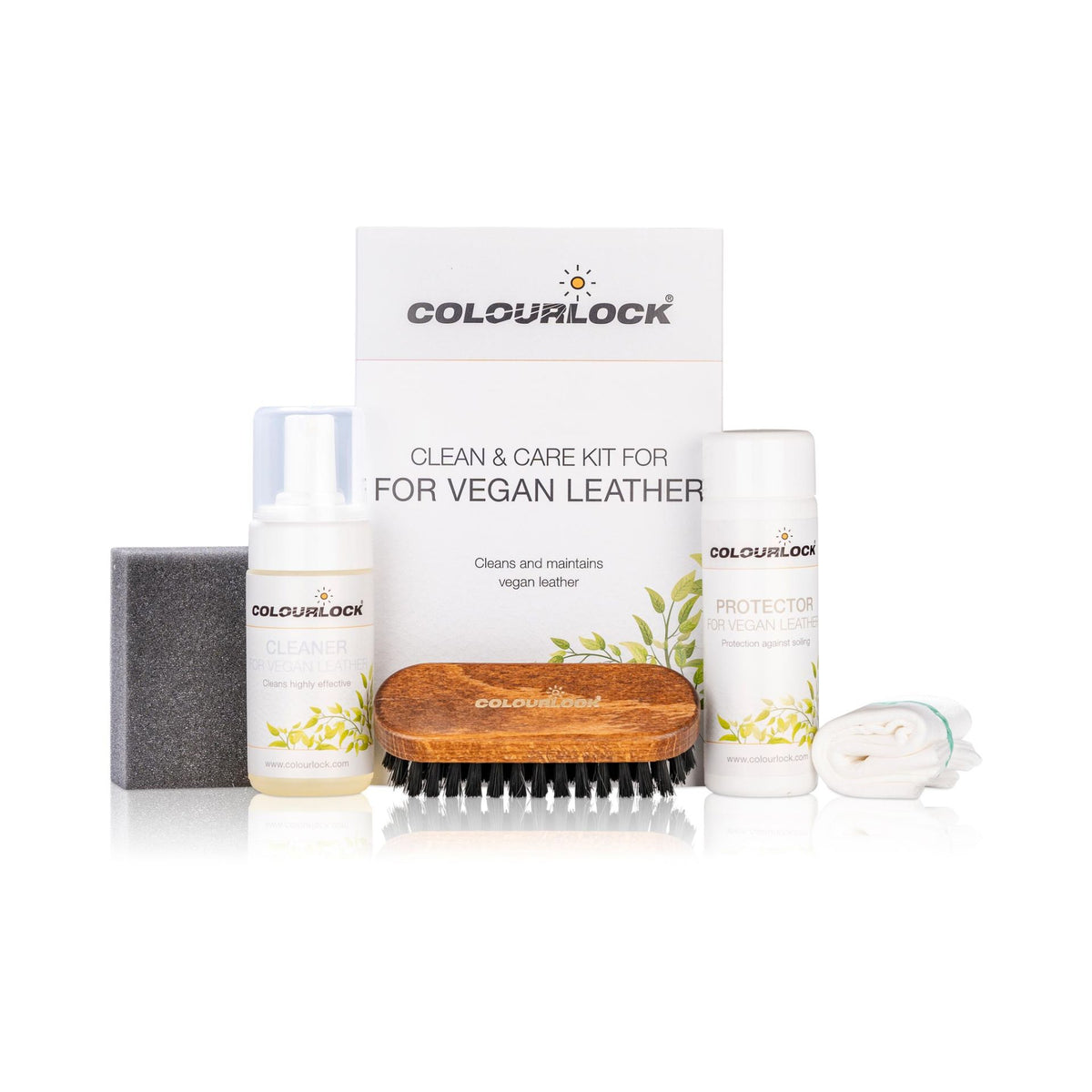Colourlock Clean & Care Kit for Vegan Leather (Tesla etc) and eco frie