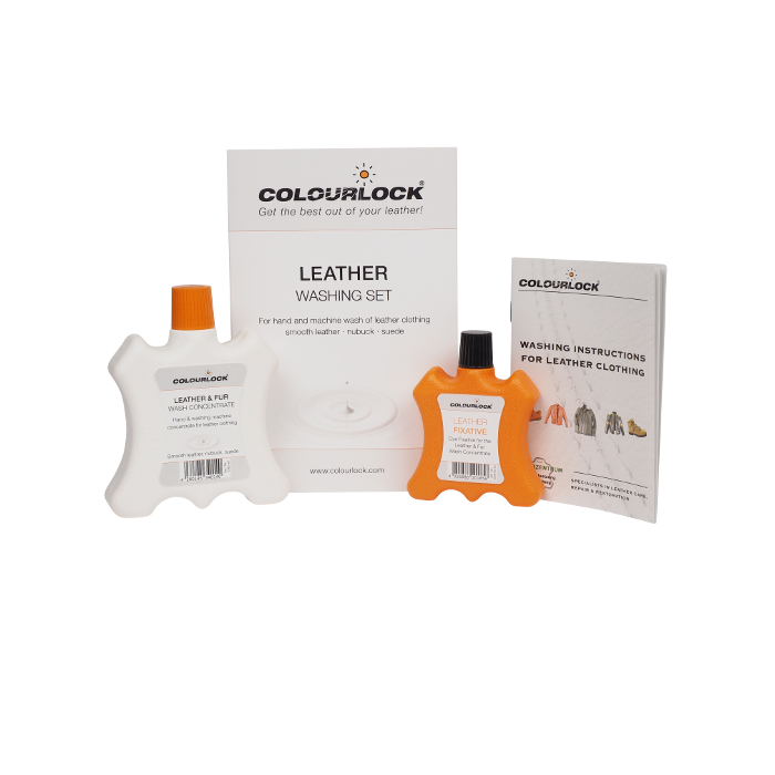 Colourlock Leather Clothing Washing Set (Motorcycles etc)